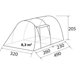 Campeggio Serie -Campeggio Serie tenda arqus outdoor 5 1