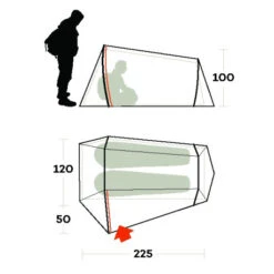 Campeggio Serie -Campeggio Serie tenda ferrino lightent 2 pro lite compatta camera intgerna riparo hiker biker 1 1